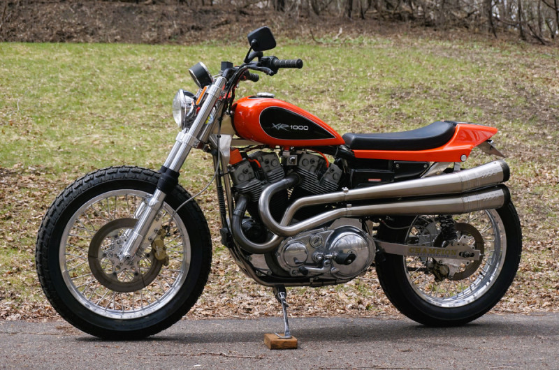 Vintage Days Winner Harley Davidson Xr Street Tracker Bikebound