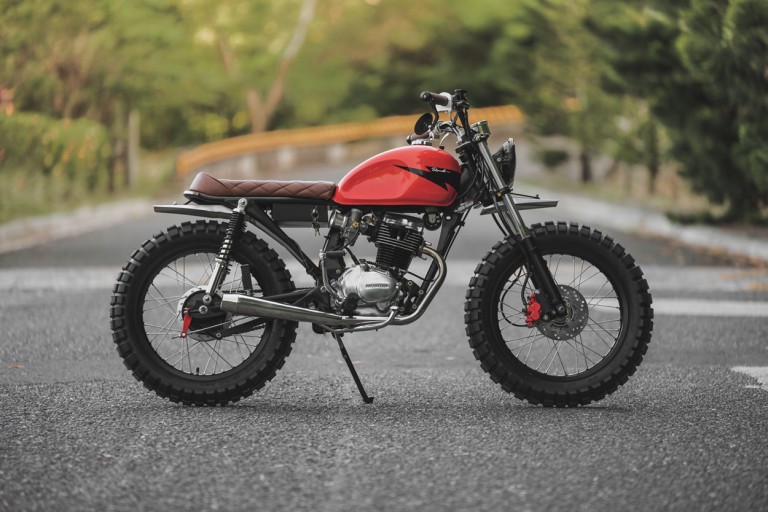 Honda TMX 155 Brat Tracker by Revolt Cycles – BikeBound