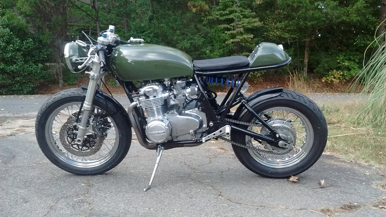 Honda CB550 Monoshock Cafe Racer – BikeBound