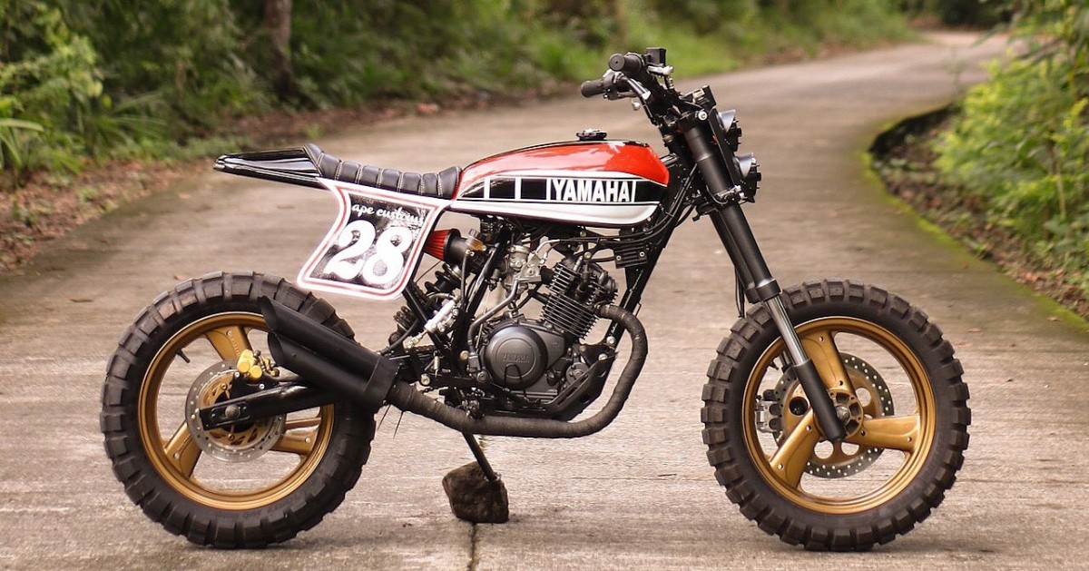 Yamaha XTZ125 Tracker by Ape Customs – BikeBound