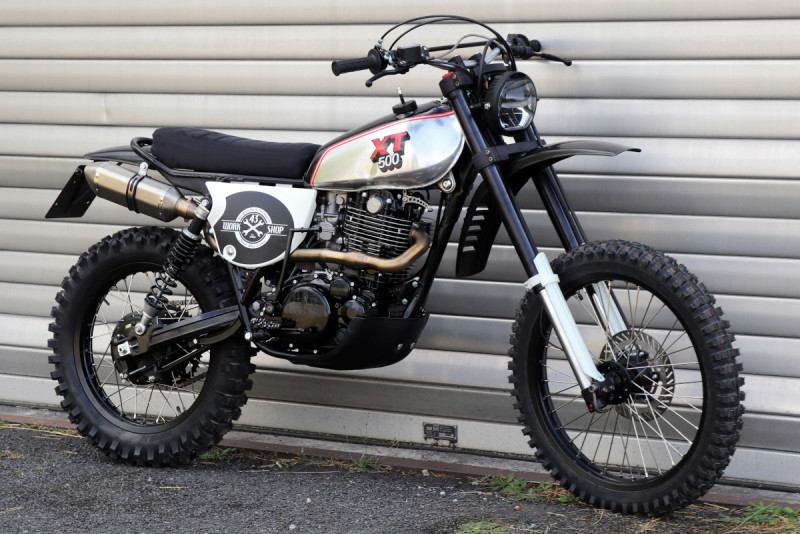 Junkyard Xt Yamaha Xt Scrambler Bikebound