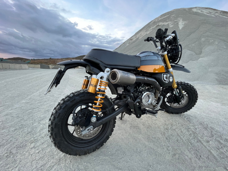 Baja Monkey: Honda “MAANkey” Scrambler – BikeBound