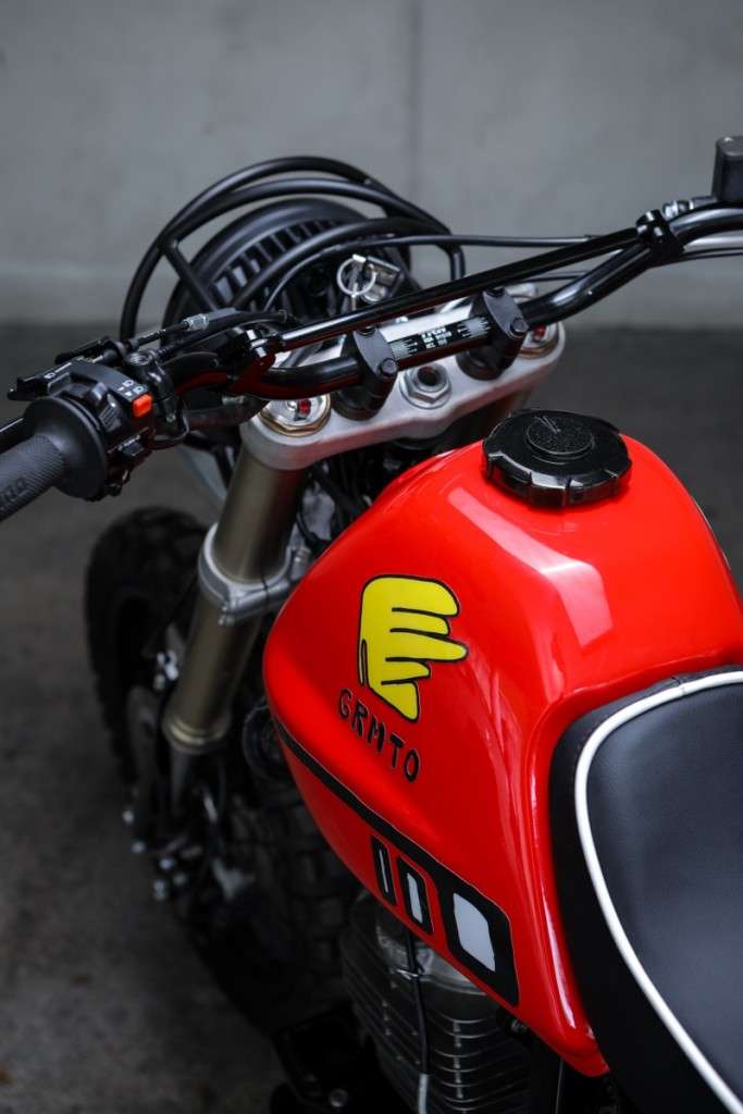 Honda NX650 Dominator Retro Enduro